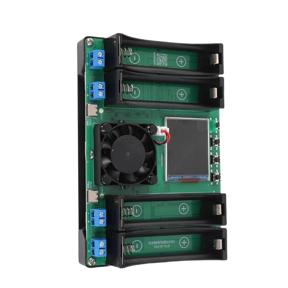 4-Channel Battery Capacity Tester with Auto Discharge, Internal Resistance Meter - Picture 4 of 6